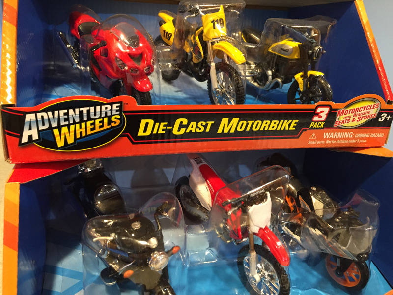 These two sets were purchased for one exclusive model each.